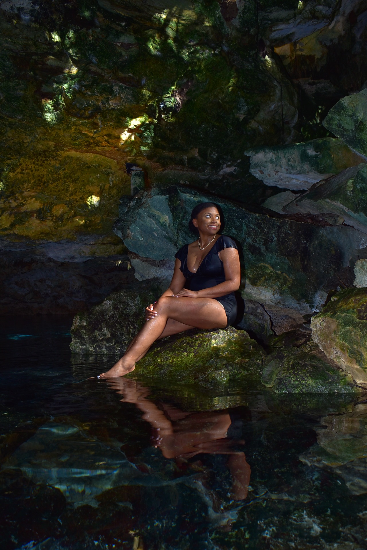 Fotos en el mar y cenotes 